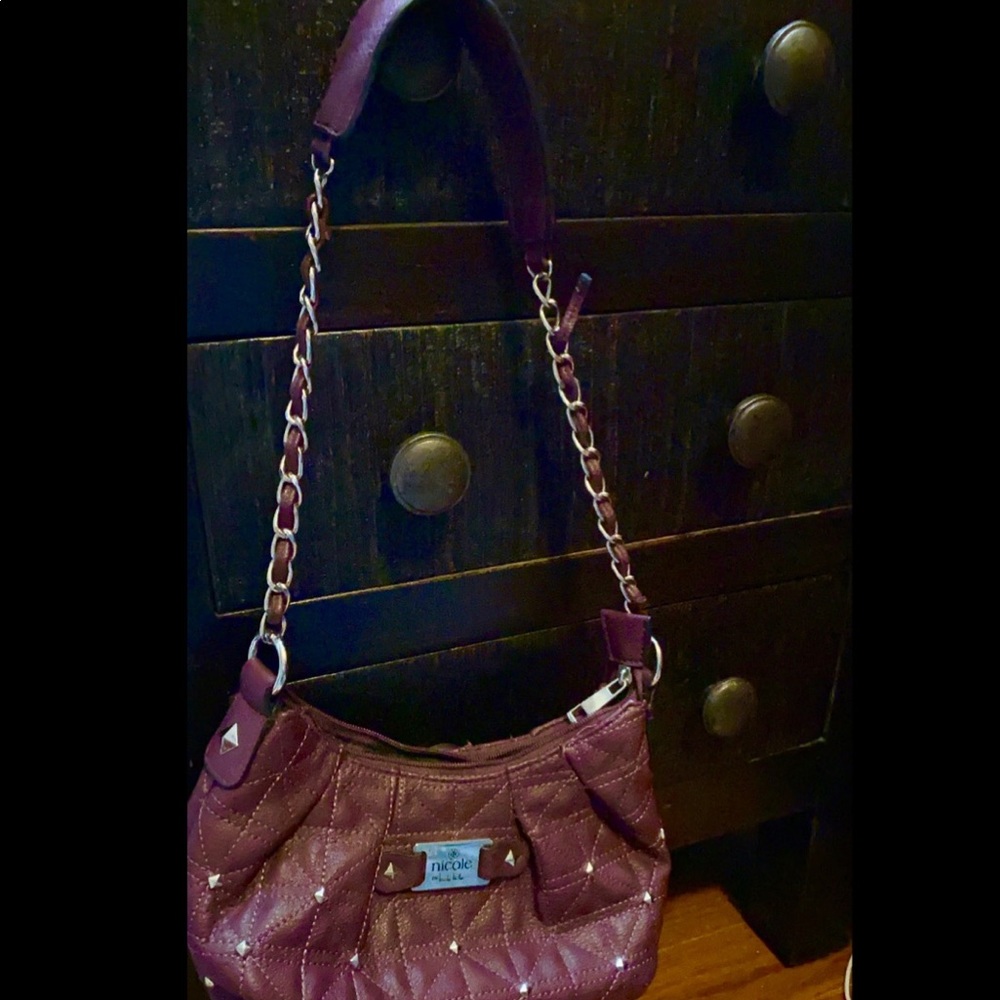 Purple studded Nicole purse - Picture 5 of 6